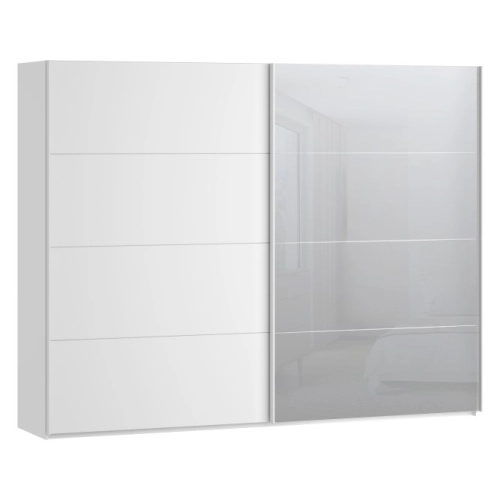 Szafa ubraniowa 270 cm Kolor Biały